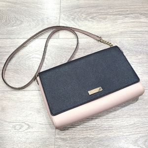 Kate Spade New York | Alek Tilden Place Crossbody Purse (Pink & Black)